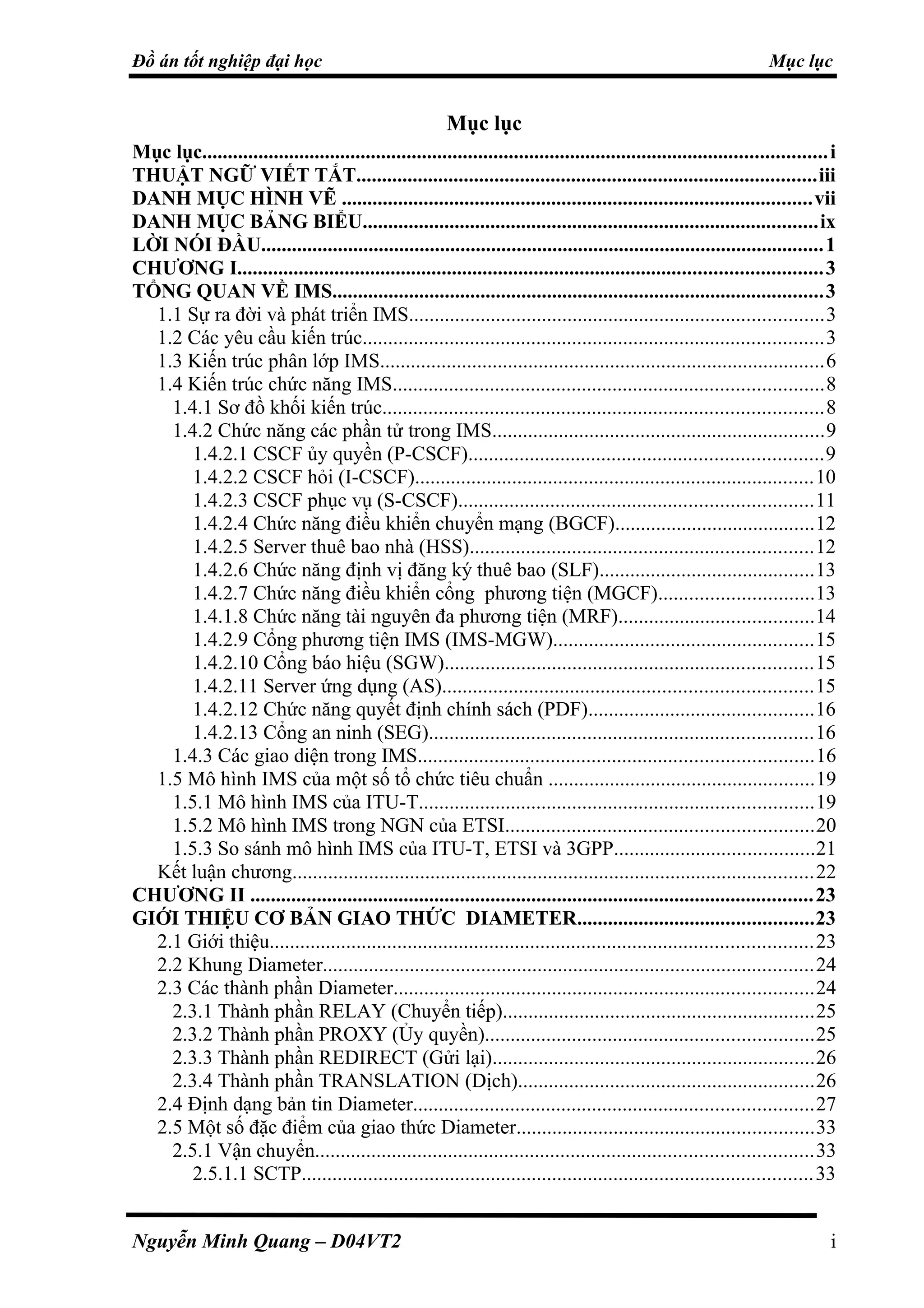 Diameter trong ims | PDF