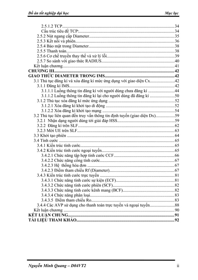 Diameter trong ims | PDF