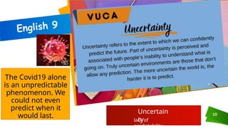 VUCA: Unchanging Values in the VUCA World | PPTX