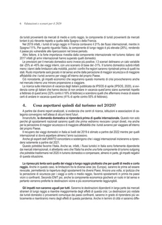 Sara Raggio DALLA CRISI ALLE OPPORTUNITÀ PER IL FUTURO DEL TURISMO IN ITALIA | PDF