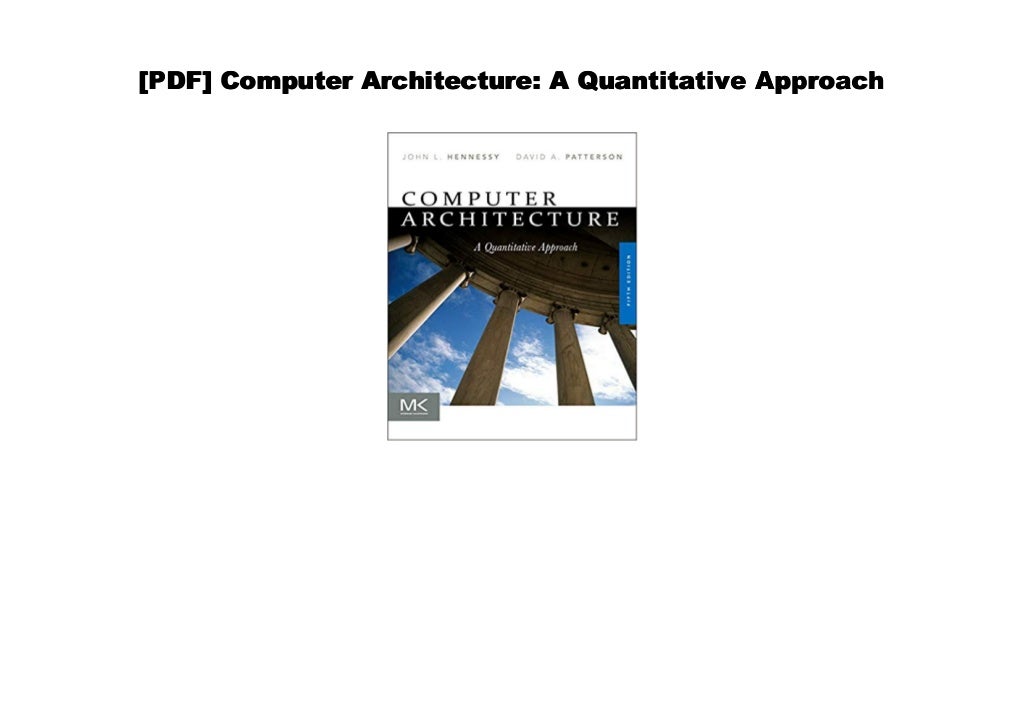 [Doc] Computer Architecture A Quantitative Approach