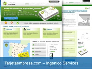 Tarjetaempresa.com – Ingenico Services   15
 