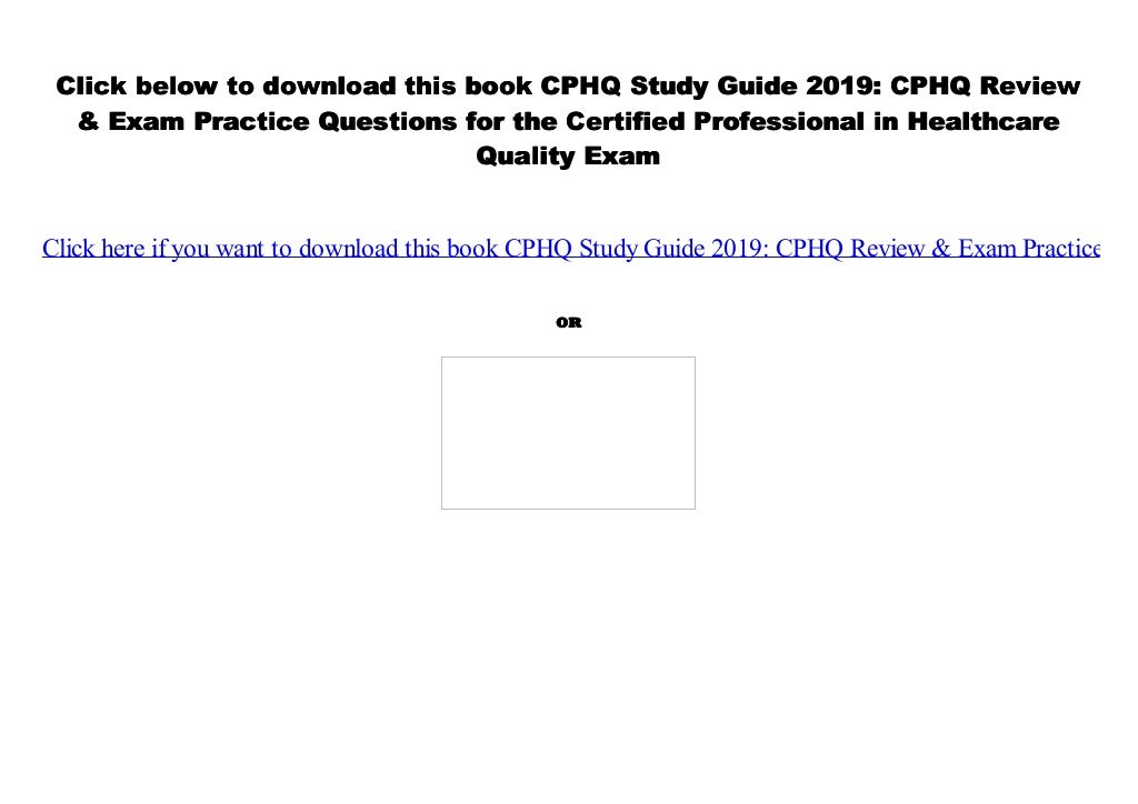 CPHQ Examsfragen