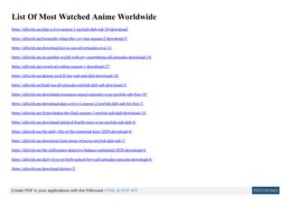 List Of Most Watched Anime Worldwide
https://allwish.me/date-a-live-season-1-english-dub-sub-24-download/
https://allwish.me/higurashi-when-they-cry-kai-season-2-download-5/
https://allwish.me/download-koi-to-uso-all-episodes-ova-11/
https://allwish.me/in-another-world-with-my-smartphone-all-episodes-download-14/
https://allwish.me/sword-art-online-season-1-download-27/
https://allwish.me/akame-ga-kill-eng-sub-and-dub-download-18/
https://allwish.me/haikyuu-all-episodes-english-dub-sub-download-5/
https://allwish.me/download-eromanga-sensei-episodes-ovas-english-sub-free-18/
https://allwish.me/download-date-a-live-ii-season-2-english-dub-sub-for-free-7/
https://allwish.me/fruits-basket-the-final-season-3-english-sub-dub-download-15/
https://allwish.me/download-initial-d-fourth-stage-ovas-english-sub-dub-4/
https://allwish.me/the-daily-life-of-the-immortal-king-2020-download-4/
https://allwish.me/download-fena-pirate-princess-english-dub-sub-7/
https://allwish.me/the-millionaire-detective-balance-unlimited-2020-download-4/
https://allwish.me/daily-lives-of-high-school-boys-all-episodes-specials-download-4/
https://allwish.me/download-dororo-3/
Create PDF in your applications with the Pdfcrowd HTML to PDF API PDFCROWD
 