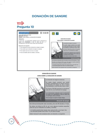 3030
DONACIÓN DE SANGRE
Pregunta 10
 