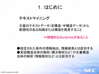 テキストマイニングとNLPビジネス