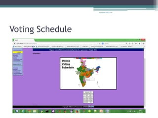 Voting Schedule 
SarthakCSEC226  