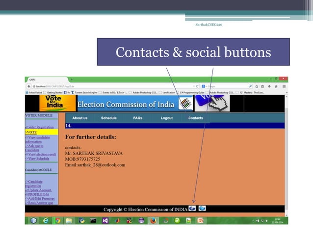 Online Voting System-using Advanced Java | PDF