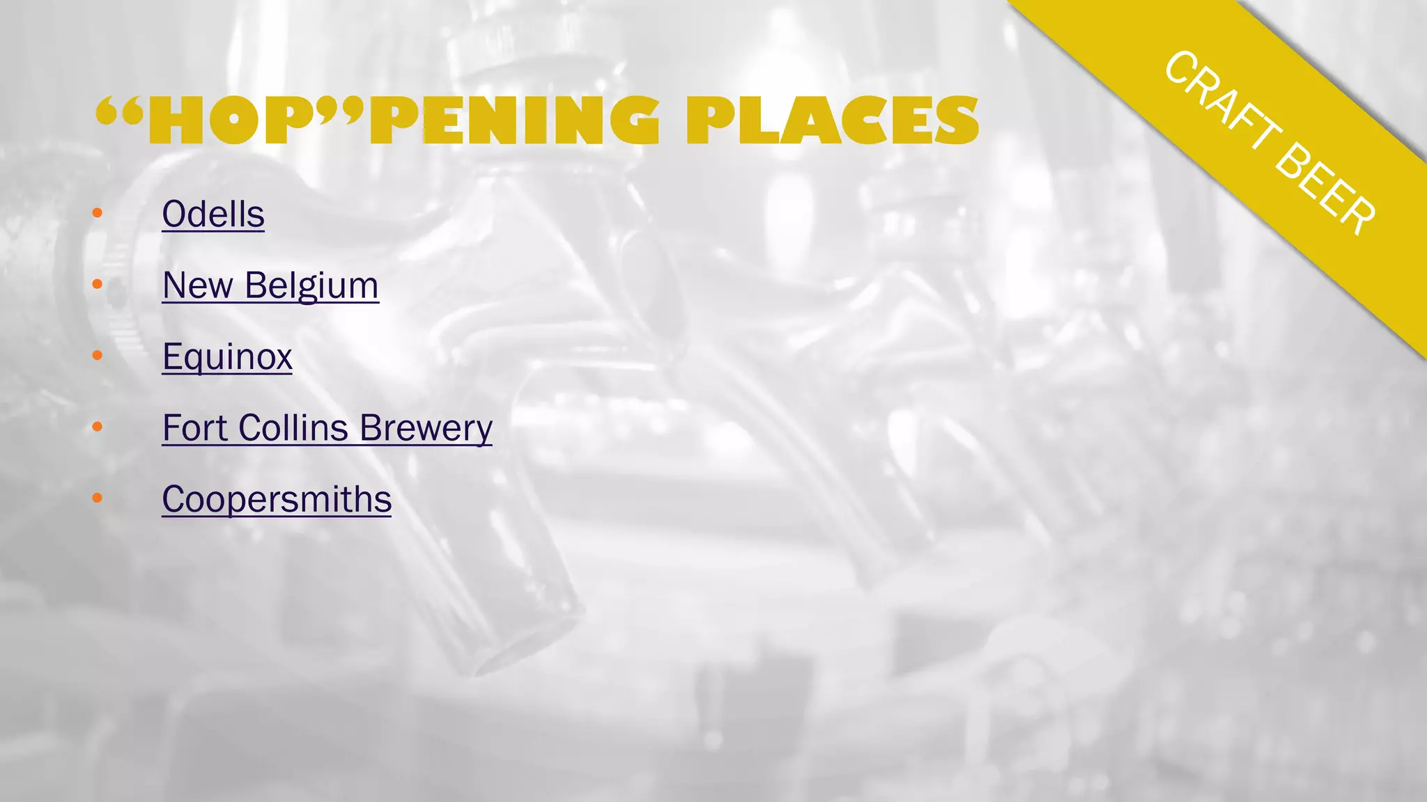 NEED AFFORDABLE DESKS?
• http://www.hivefortcollins.com
• http://coherecommunity.com/
• Jefferson’s Study
• www.galvanize.it (Fort Collins, Boulder, Denver)
• www.armoryworkspace.com (Downtown Loveland)
• http://www.Tinkermill.org (Makerspace in Longmont)
 