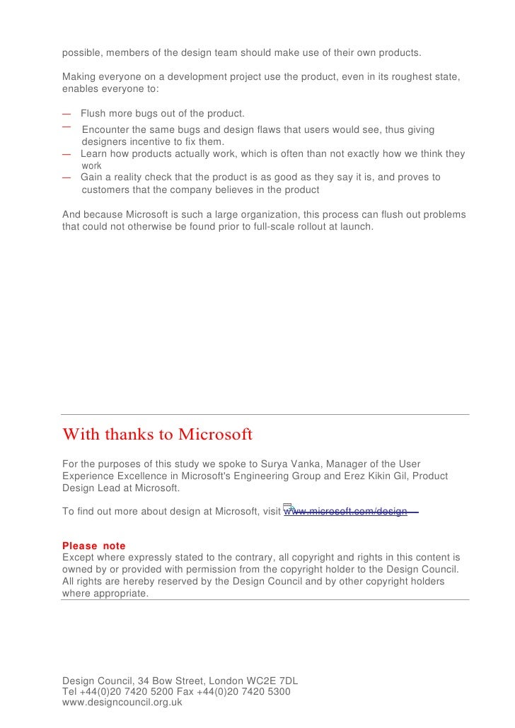 Design At Microsoft