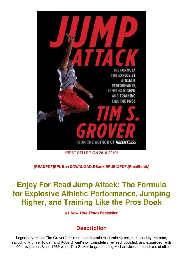 Pdf Download Jump Attack The Formula For Explosive Athletic Perfor
