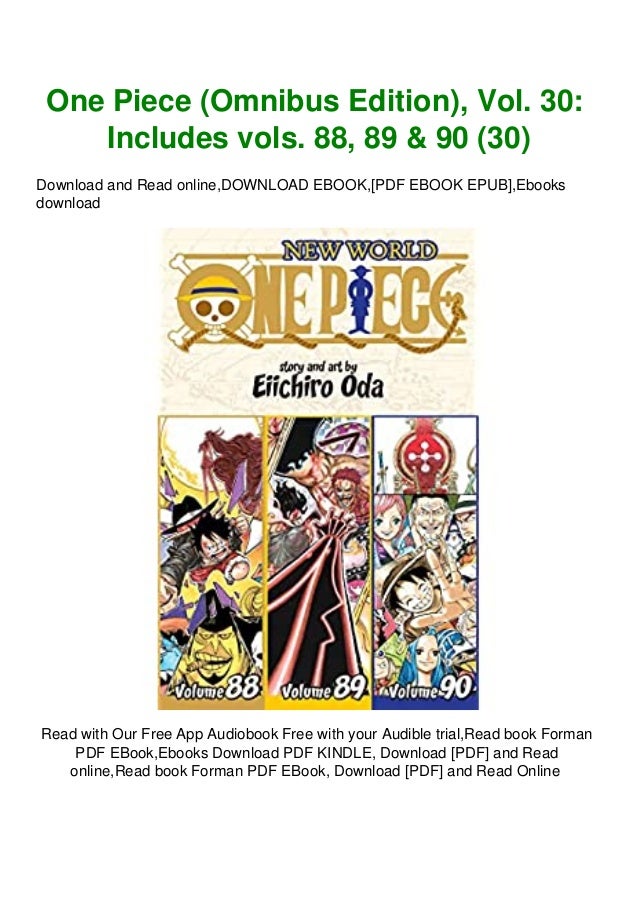Pdf Download One Piece Omnibus Edition Vol 30 Includes Vols Pdf Download One Piece Omnibus Edition Vol 30 Includes Vols