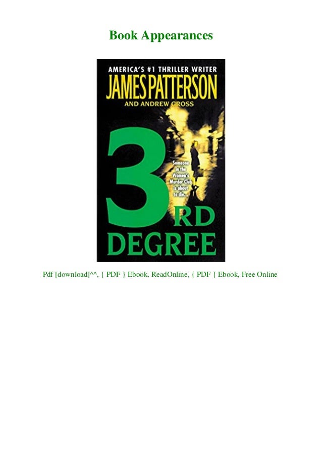 Pdf Download Read 3rd Degree Women S Murder Club Full Pages