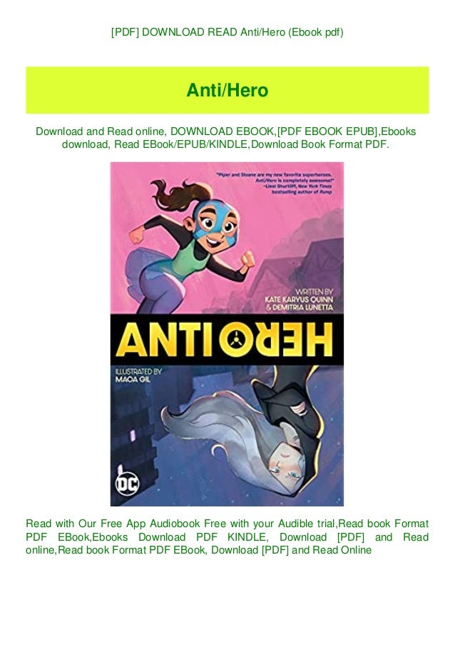 Pdf Download Read Antihero Ebook Pdf