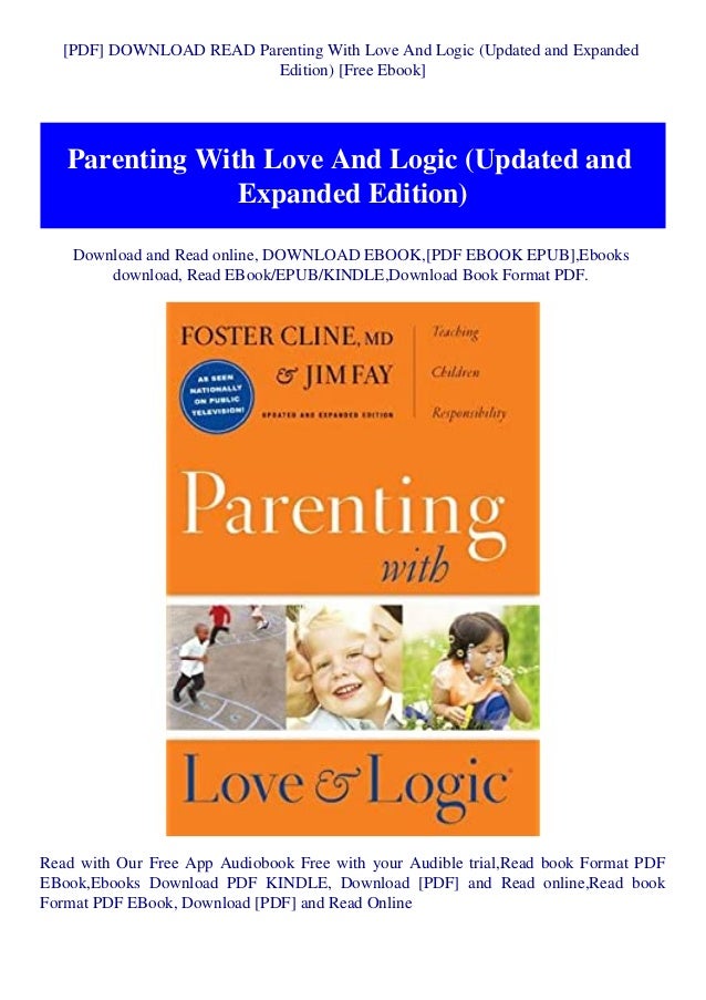 Pdf Download Read Parenting With Love And Logic Updated And Expand