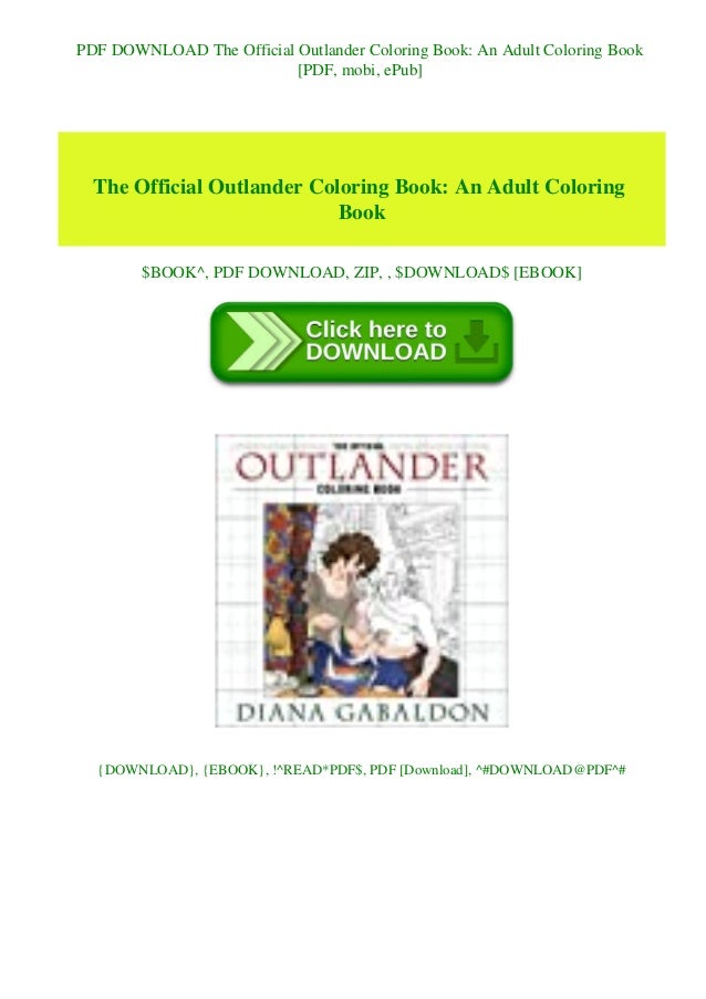 Download Pdf Download The Official Outlander Coloring Book An Adult Coloring B