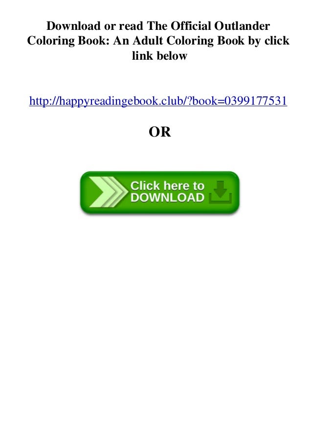 Download Pdf Download The Official Outlander Coloring Book An Adult Coloring B