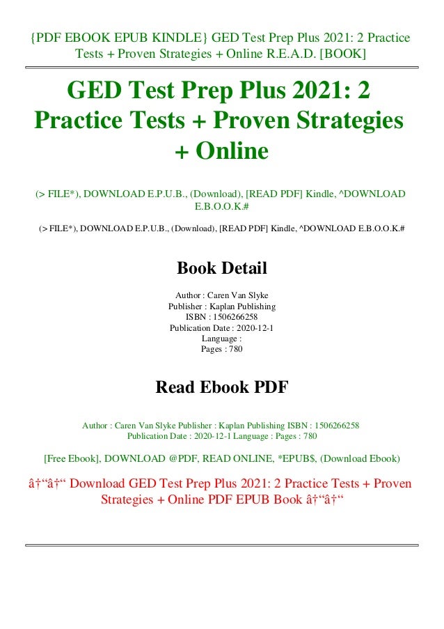 Pdf Ebook Epub Kindle Ged Test Prep Plus 21 2 Practice Tests Pr