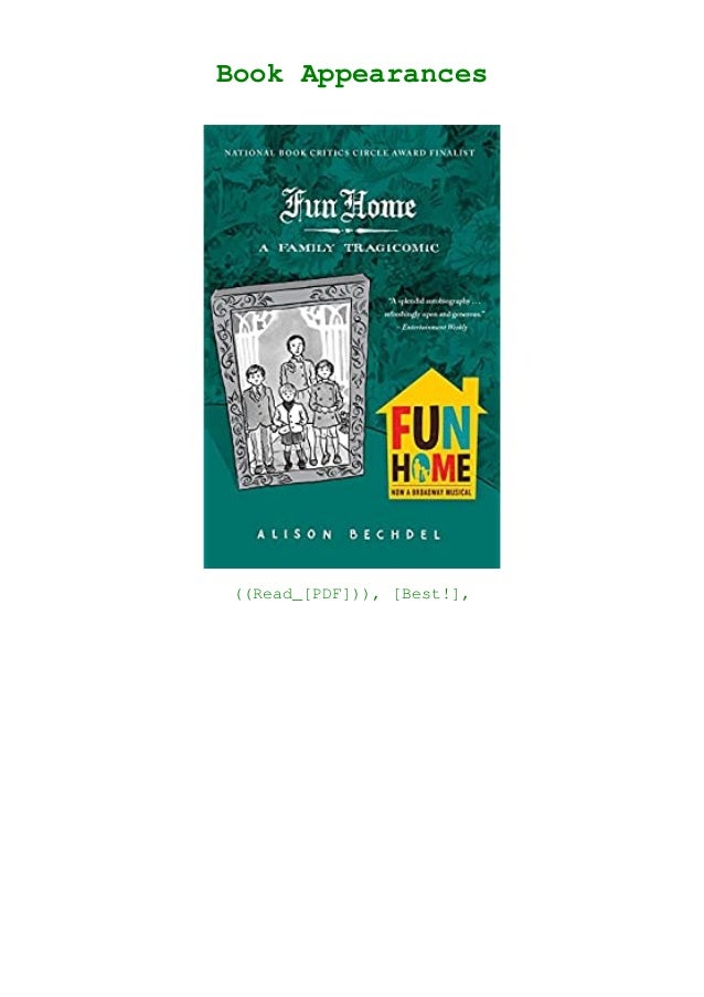 Pdf Ebook Fun Home A Family Tragicomic Ebook Pdf Pdf Ebook Fun Home A Family Tragicomic Ebook Pdf