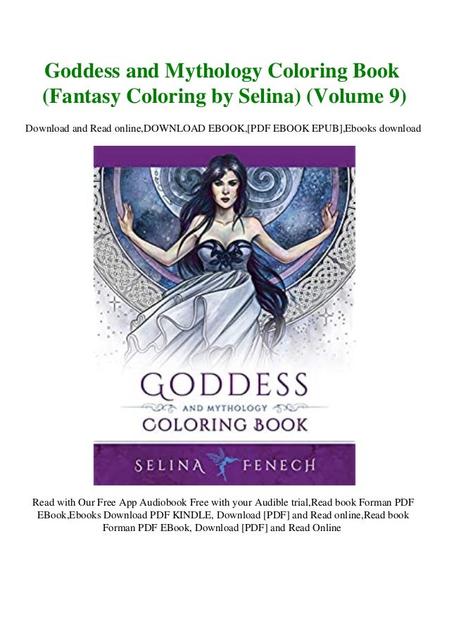 Download Pdf Ebook Goddess And Mythology Coloring Book Fantasy Coloring B