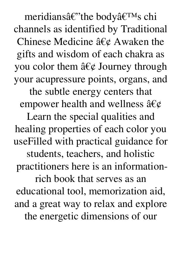 { PDF } Ebook The Subtle Body Coloring Book Learn Energetic Anatomy