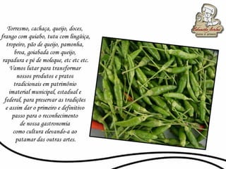 Apresentação Sabores de Minas