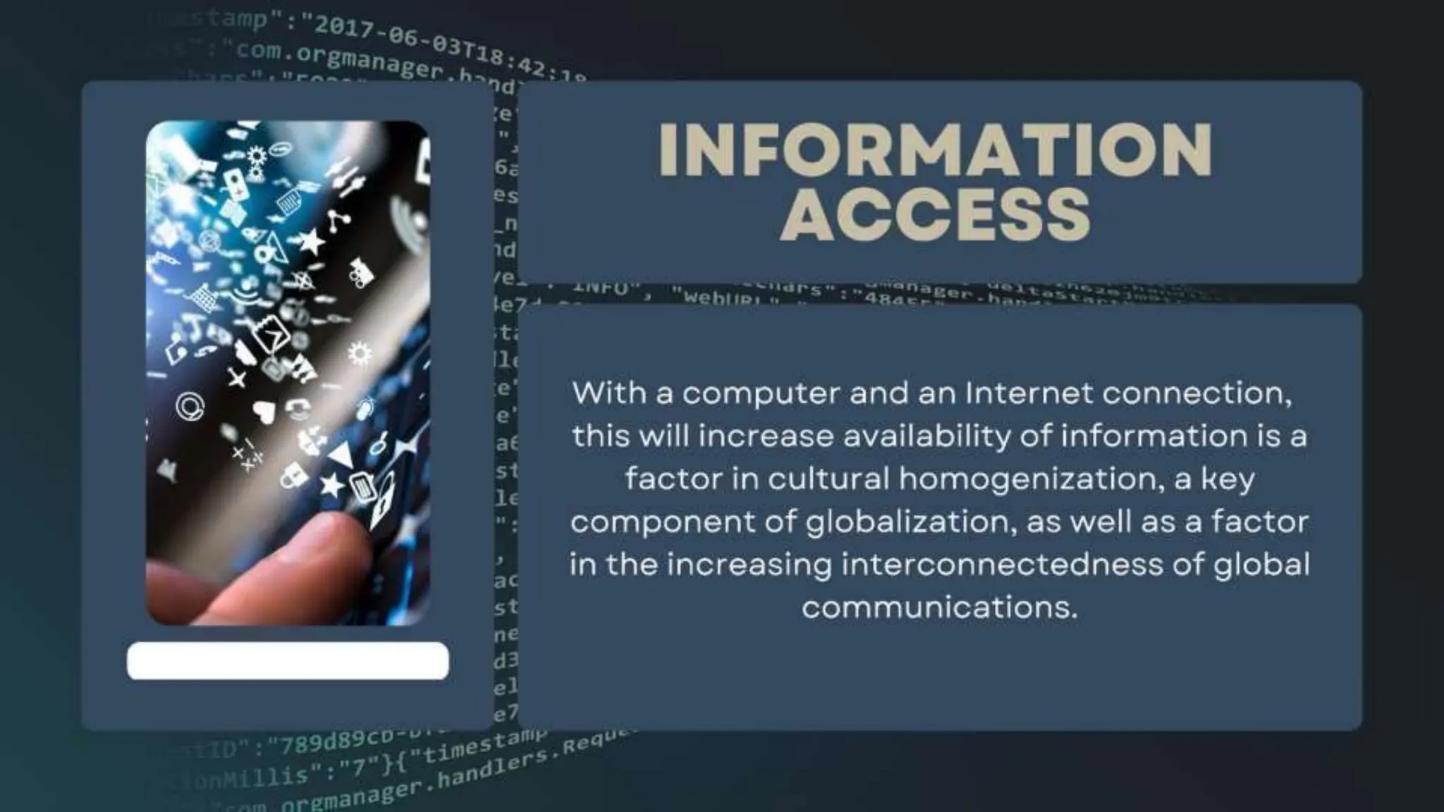 Mass production and Globalization of technology