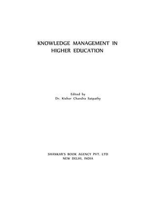 Knowledge Management in Higher Education | PDF