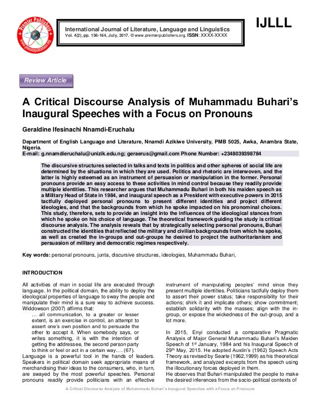 Phd thesis on critical discourse analysis