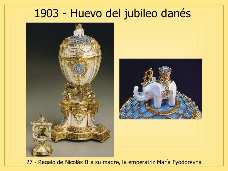 Resultado de imagen para Huevo del jubileo danés
