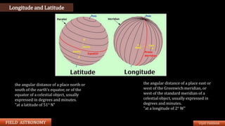 Field astronomy - Advanced surveying | PDF
