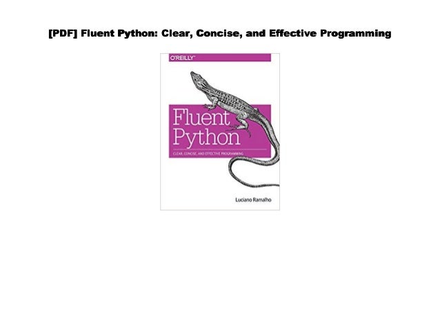 [Doc] Fluent Python: Clear, Concise, and Effective Programming