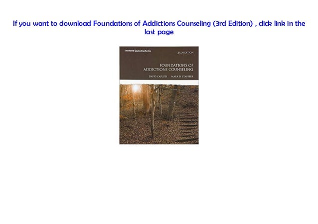 foundations of addictions counseling free download