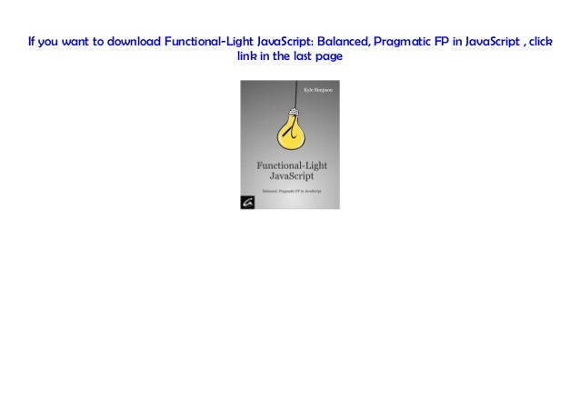 functional light javascript functional light javascript