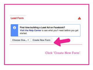 Click "Create New Form".
 