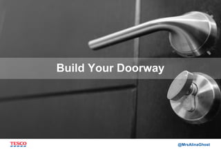 @MrsAlinaGhost
Build Your Doorway
 
