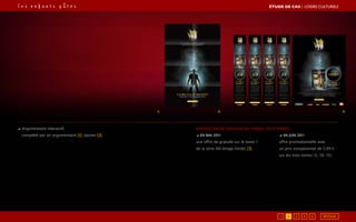 J-4
le tome 1
de la bd xiii
offert*!
vendredi 6 mai
à l’occasion de la diffusion
de la série sur canal+
et en attendant la sortie
du tome 20 en novembre,
dargaud vous offre 21 000
exemplaires du tome 1
de la bd Culte !
rendez-vous chez votre
libraire participant pour
demander votre album* !
www.treize.com
*Dans la limite des stocks
disponibles chez votre libraire
©DargaudBenelux2011/Création:
J-3
le tome 1
de la bd xiii
offert*!
vendredi 6 mai
à l’occasion de la diffusion
de la série sur canal+
et en attendant la sortie
du tome 20 en novembre,
dargaud vous offre 21 000
exemplaires du tome 1
de la bd Culte !
rendez-vous chez votre
libraire participant pour
demander votre album* !
www.treize.com
*Dans la limite des stocks
disponibles chez votre libraire
©DargaudBenelux2011/Création:
J-2
le tome 1
de la bd xiii
offert*!
vendredi 6 mai
à l’occasion de la diffusion
de la série sur canal+
et en attendant la sortie
du tome 20 en novembre,
dargaud vous offre 21 000
exemplaires du tome 1
de la bd Culte !
rendez-vous chez votre
libraire participant pour
demander votre album* !
www.treize.com
*Dans la limite des stocks
disponibles chez votre libraire
©DargaudBenelux2011/Création:
J-1
le tome 1
de la bd xiii
offert*!
vendredi 6 mai
à l’occasion de la diffusion
de la série sur canal+
et en attendant la sortie
du tome 20 en novembre,
dargaud vous offre 21 000
exemplaires du tome 1
de la bd Culte !
rendez-vous chez votre
libraire participant pour
demander votre album* !
www.treize.com
*Dans la limite des stocks
disponibles chez votre libraire
©DargaudBenelux2011/Création:
jour j
le tome 1
offert*
aujourd’hui
chez votre libraire !
©DargaudBenelux2011/Création:
à l’occasion de la diffusion de la série sur canal+ et en attendant la sortie du tome 20 en novembre,
dargaud vous offre 21 000 exemplaires du tome 1 de la bd culte !
rendez-vous chez votre libraire participant pour demander votre album* !
*dans la limite des stocks disponibles chez votre libraire
www.treize.com
1. 2. 3.
◢ Argumentaire interactif,
complété par un argumentaire [1] /poster [2]. ◢ EN MAI 2011
une offre de gratuité sur le tome 1
de la série XIII (tirage limité) [3].
◢ EN JUIN 2011
offre promotionnelle avec
un prix exceptionnel de 5,99 €
sur les trois tomes (3, 10, 15).
Opération de soutien du fonds, en 2 temps :
RETOUR51 2 3 4
ÉTUDE DE CAS┃Loisirs culturels
 