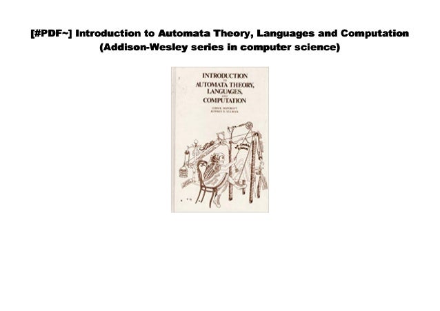 Introduction To Automata Theory Pdf