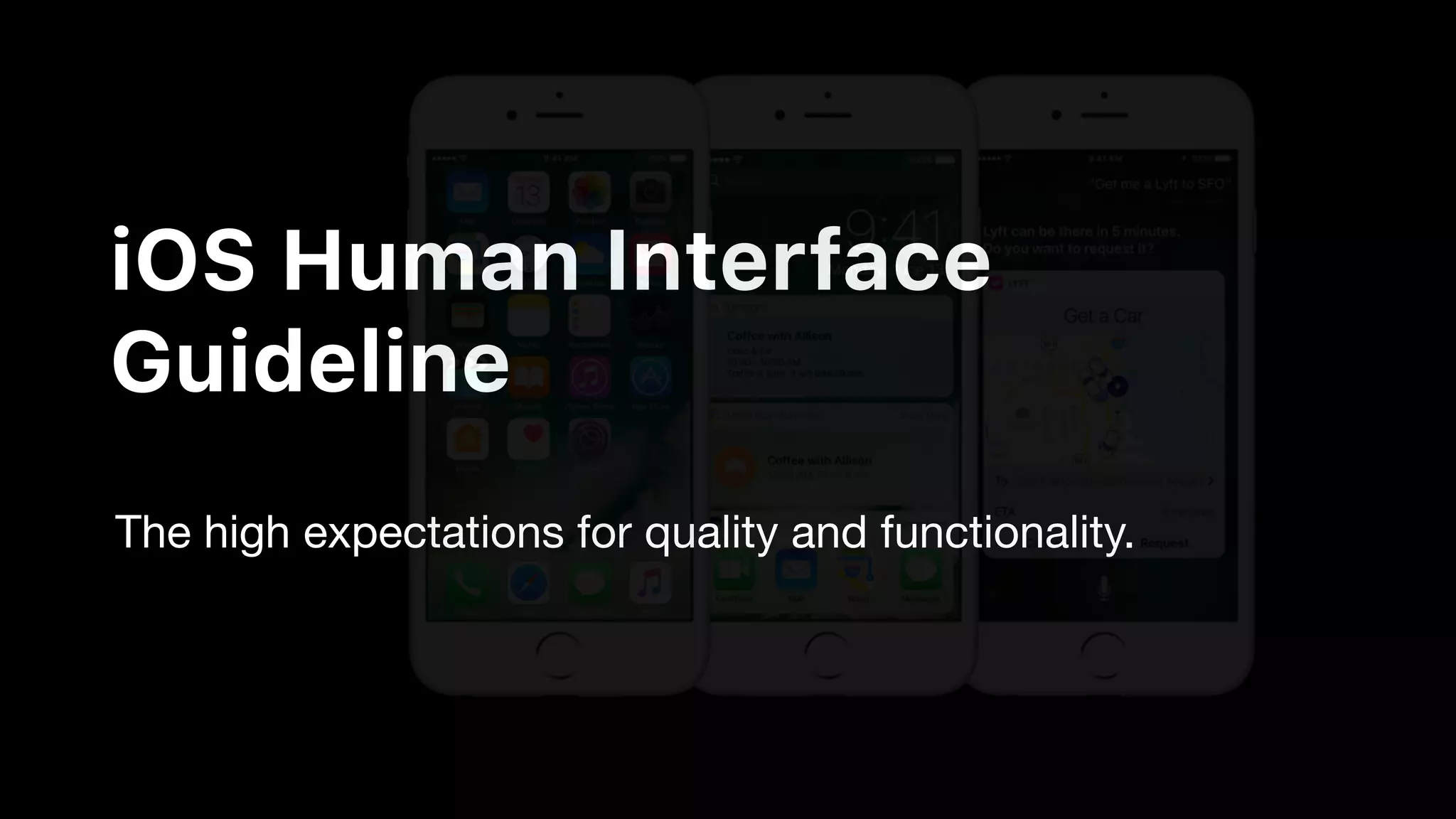 iOS Human Interface Design Guideline Part 1 | PPT