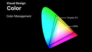 Visual Design
Color
Color Management
 