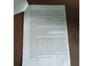 Mémorandum sur la situation de Masisi