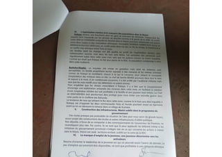 Mémorandum sur la situation de Masisi