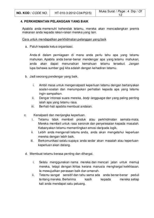 Surat Minta Maaf Kepada Pelanggan