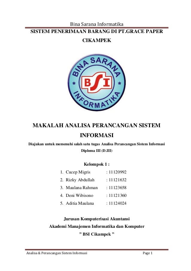 Panduan Laporan Kkp Semester Ganjil 2017 2018 Bsi 18sept17