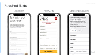 Proprietary + ConfidentialProprietary + Confidential
Required fields
Asana.com UMUC.edu worldcampus.psu.edu
 
