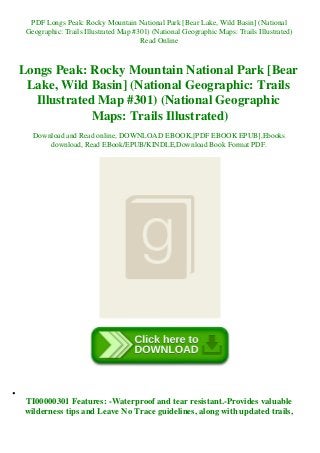 trailheads, points of interest, campgrounds and much mor.-Lat./Lon. And
UTM compatible.-Revised regularly.-Scale = 1:25,00...