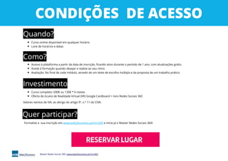 Master Redes Sociais 360