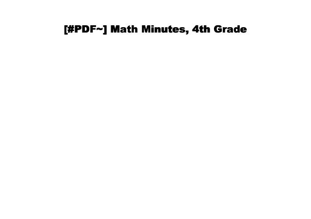pdf-math-minutes-4th-grade
