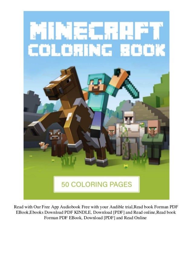 Download Pdf Minecraft Coloring Book 50 Coloring Pages Filled With Minecraft