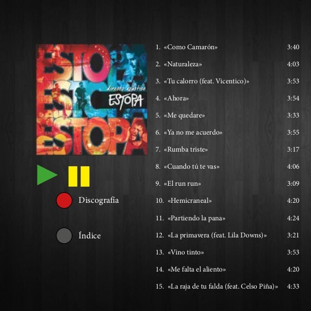 Estopa Discografía